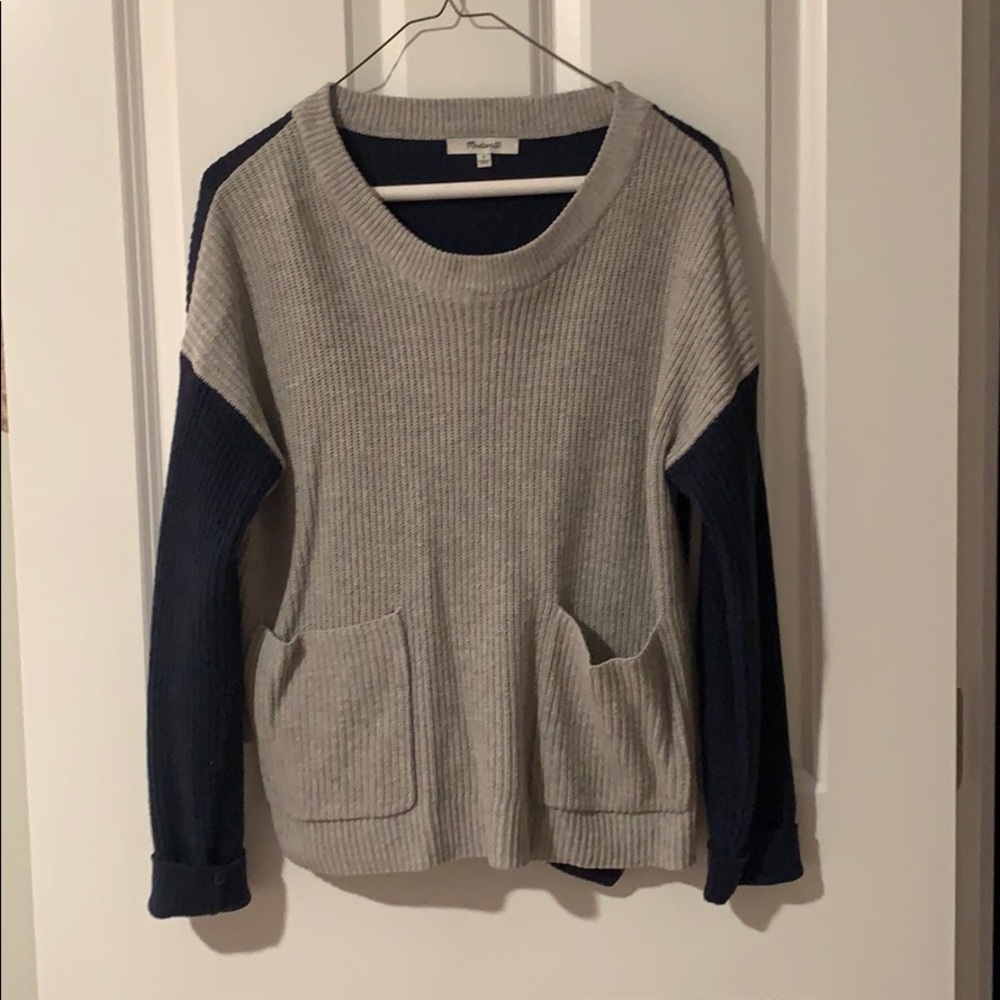 Madewell Colorblock Sweater